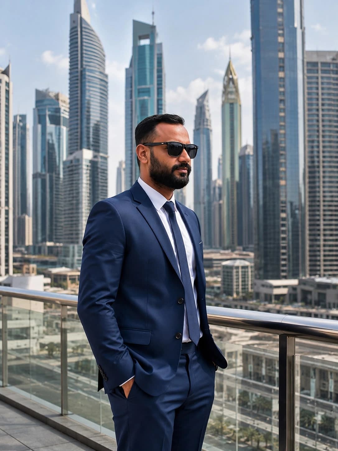 Portrait of Suneeb, founder of Zellarc